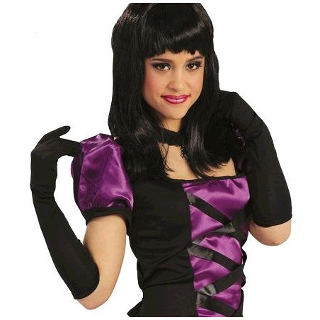 Guantes Negros 25 cm.