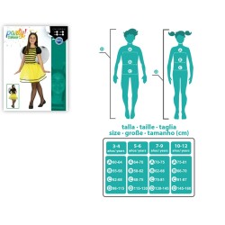 DISFRAZ ABEJA NIÑA INFANTIL AMARILLO