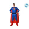 DISFRAZ HEROE COMIC AZUL ADULTO SUPERPODERES