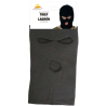 Pasamontañas Capucha Ladrón negro para disfraces