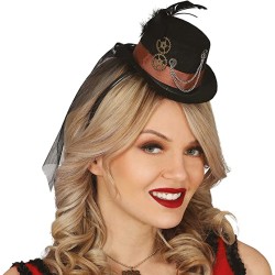 Diadema Mini Chistera Steampunk