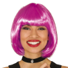 Peluca Media Melena Fucsia