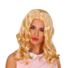 Peluca Rubia con Rizos