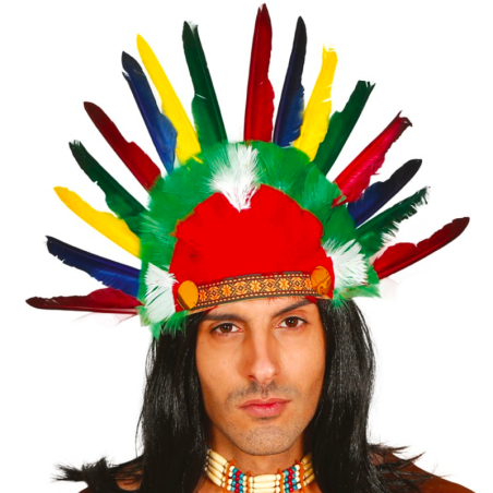 Penacho Plumas Indio