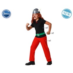 DISFRAZ GALO ROJO INFANTIL