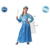 DISFRAZ PRINCESA AZUL NIÑA INFANTIL MÁGICA