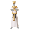 Disfraz de Faraón Egipcio Blanco para Hombre - Atuendo Real para Carnaval