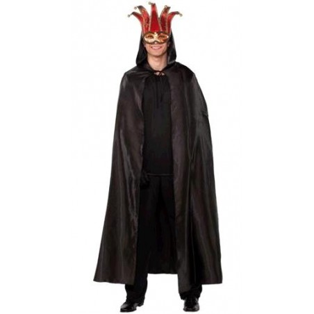 Capa Veneciana Negra con...