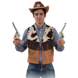 Chaleco Vaquero para Adulto - Auténtico Estilo Far West