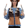 Chaleco Vaquero Femenino - Estilo Western Auténtico