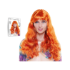 Peluca Sirena Naranja