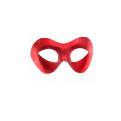 Antifaz Rojo Metalizado