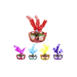 Antifaz Carnaval Plumas
