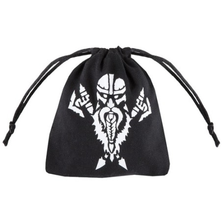 QW BOLSA DADOS DWARVEN NEGRA