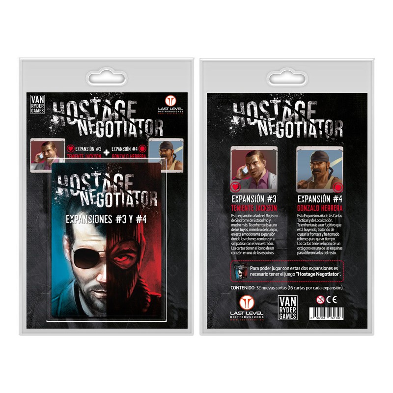 HOSTAGE EL NEGOCIADOR EXPANSIONES 3 Y 4