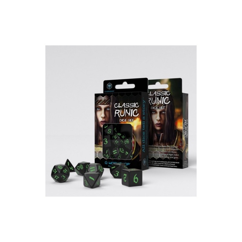 QW CAJA DADOS RUNIC NEGRO Y VERDE (7)