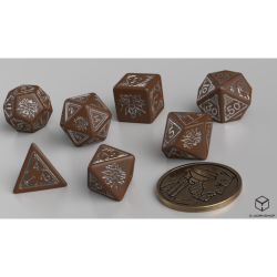 QW CAJA DADOS + MONEDA THE WITCHER ROACH (7)