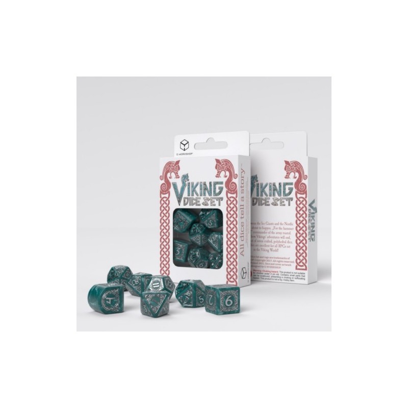 QW SET DADOS VIKING MODERN MJOLNIR (7)