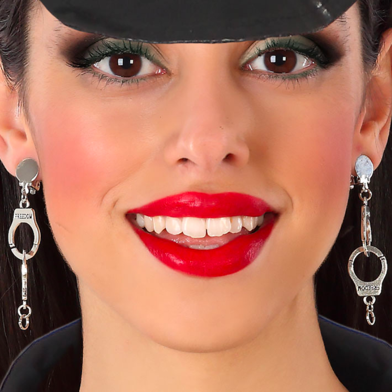 Pendientes Esposas Plateados