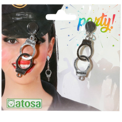 Pendientes Esposas Plateados