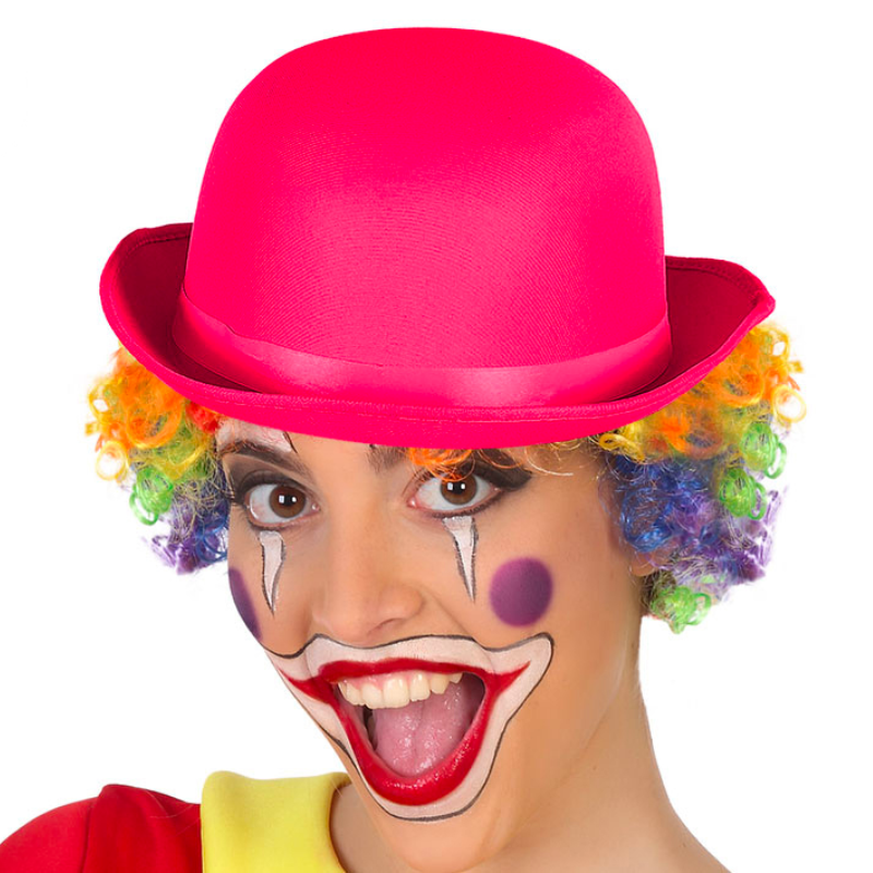Bombín Payaso Fucsia