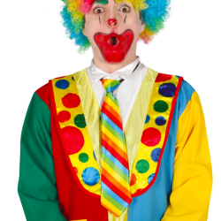 Corbata Payaso Multicolor