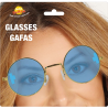 Gafas de Hippie Redondas con Cristales de Colores