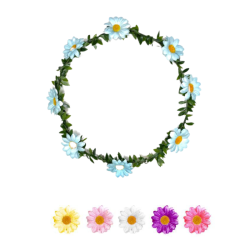 Diadema Margaritas Colores Surtidos