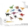 Dinosaurios 6un. en bolsa