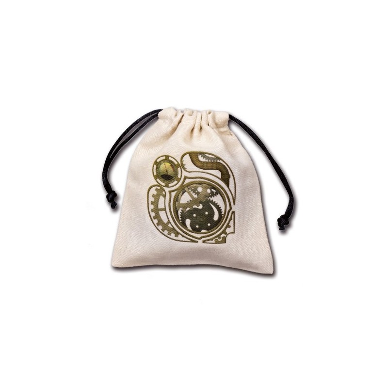 QW BOLSA DADOS STEAMPUNK BEIGE