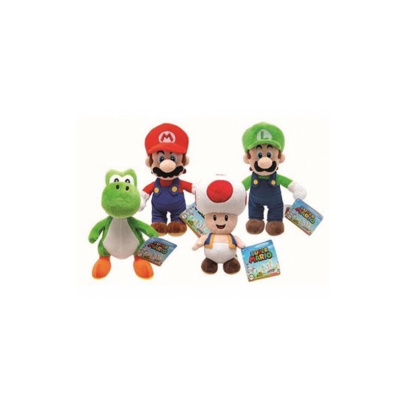 DISPLAY PELUCHES NINTENDO MARIO 20 CM (12)