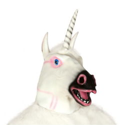 Careta Unicornio Adulto Látex