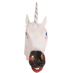 Careta Unicornio Adulto Látex