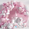 Set de Globos Rosas Baby Pink