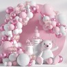 Set de Globos Rosas Baby Pink