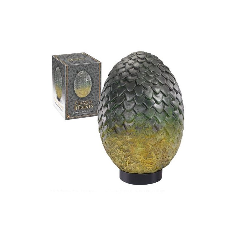 HUEVO DRAGON JUEGO DE TRONOS RHAEGAL 19 CM