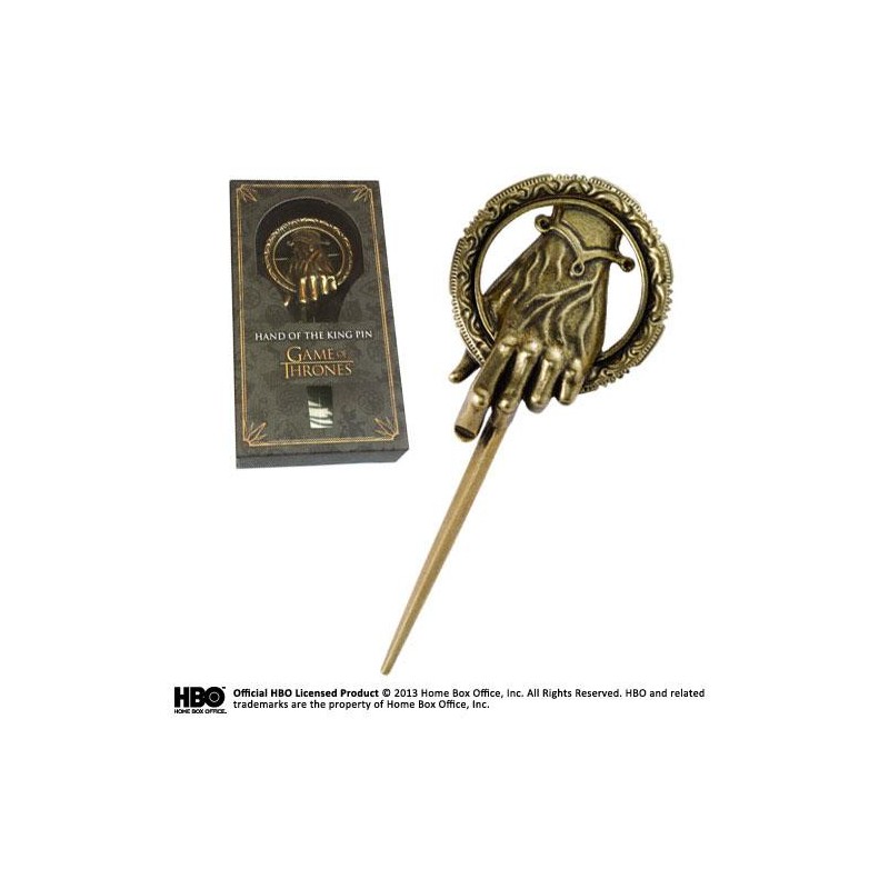BROCHE JUEGO DE TRONOS LA MANO DEL REY