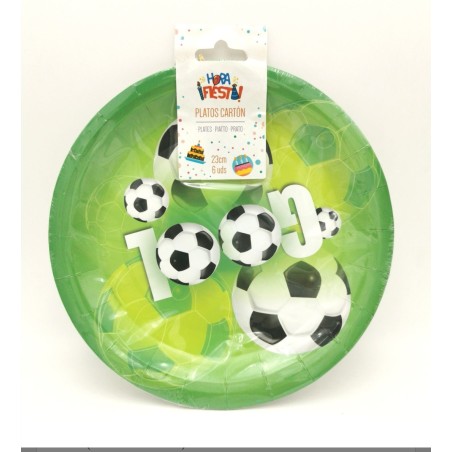 Platos de Fútbol para...