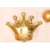 Globo Corona Dorada para Decoración de Cumpleaños, Fiestas, Navidad.