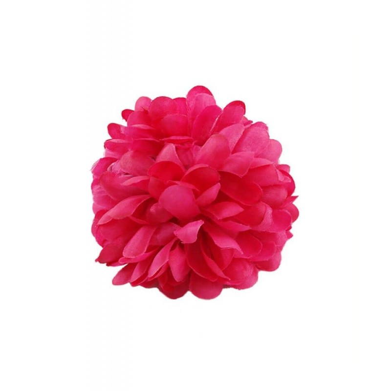 Flor Sevillana Fucsia con Pinza