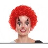 Peluca de Payaso Rojo