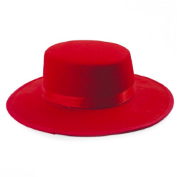 Sombrero de Cordobés Rojo