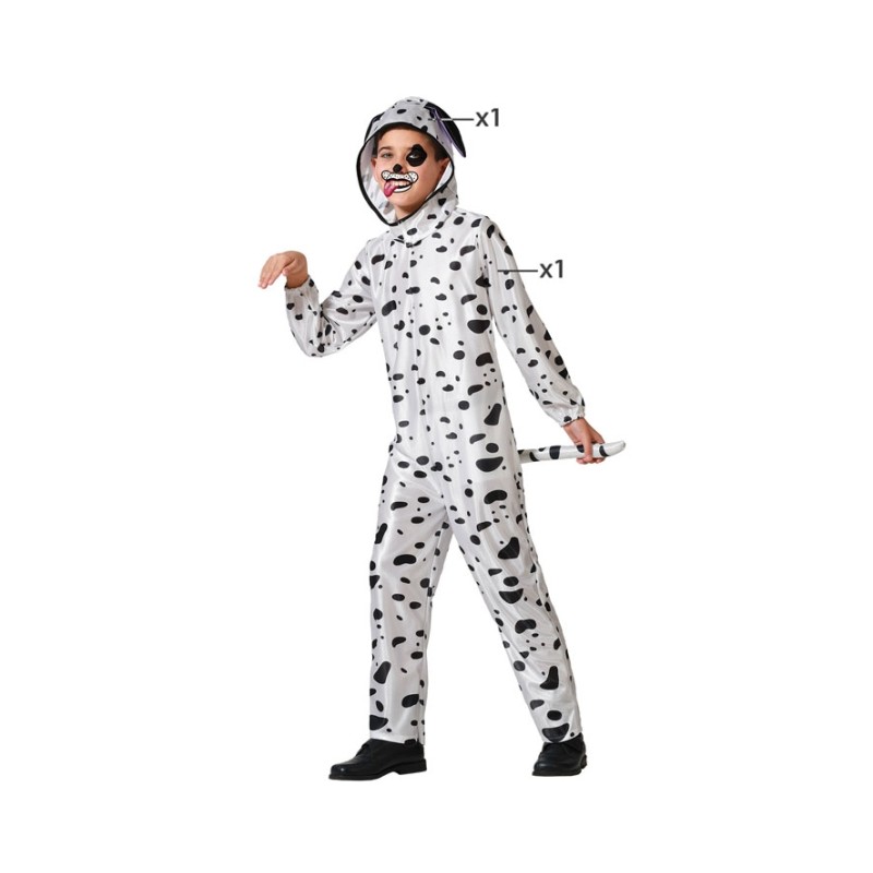 DISFRAZ DALMATA NIÑO INFANTIL