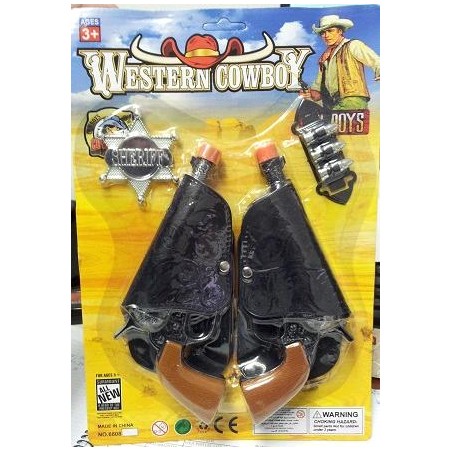 CARTUCHERAS CON 2 PISTOLAS...