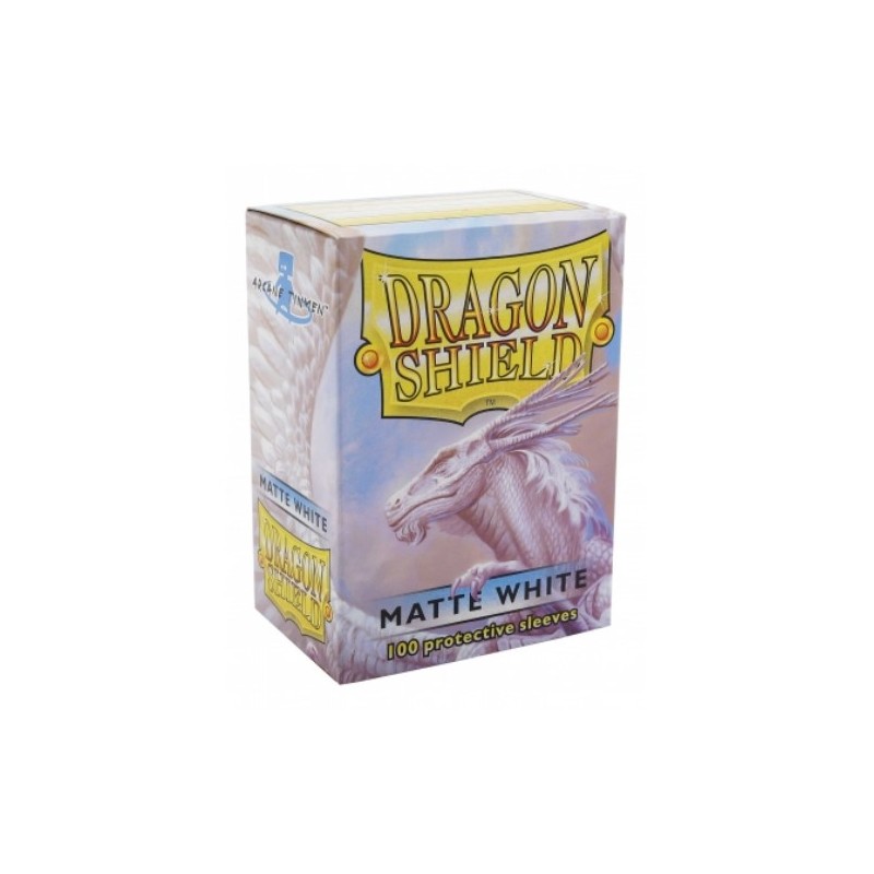 FUNDA MATE DRAGON SHIELD WHITE (100)
