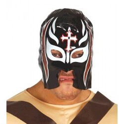 MASCARA LUCHADOR NEGRA