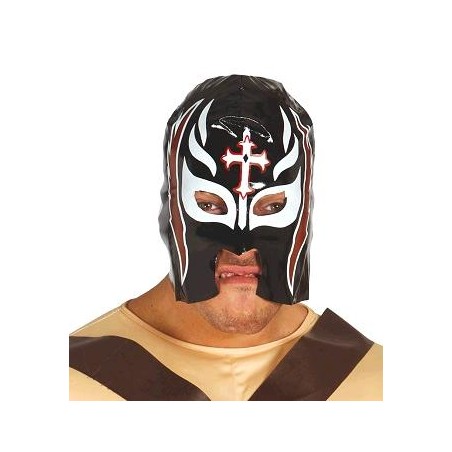 MASCARA LUCHADOR NEGRA