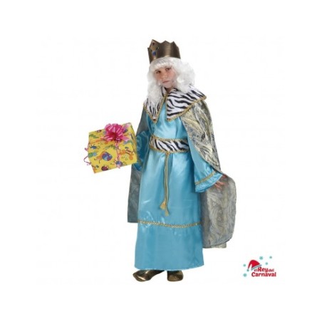 Disfraz Rey Melchor Lujo Infantil 6-7 Años