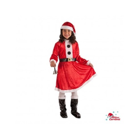 Disfraz Infantil Mama Noel 3-5 Años