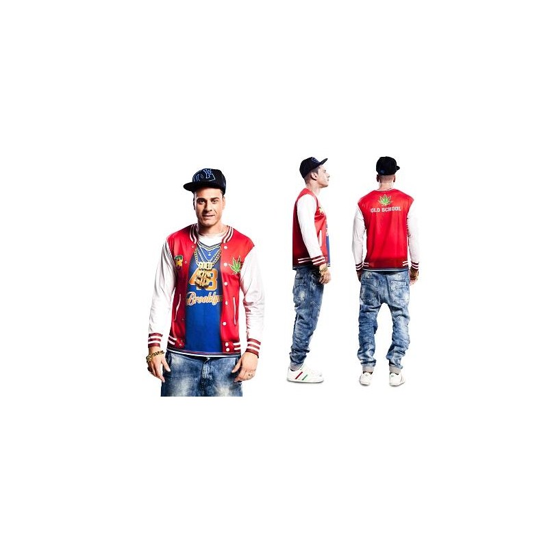 CAMISETA RAPER MANGA LARGA T-XL